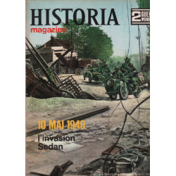 2ème guerre mondiale / historia magazine n° 8 l'invasion sedan 10...