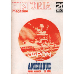 20ème siècle / historia magazine n° 164 japon contre amérique