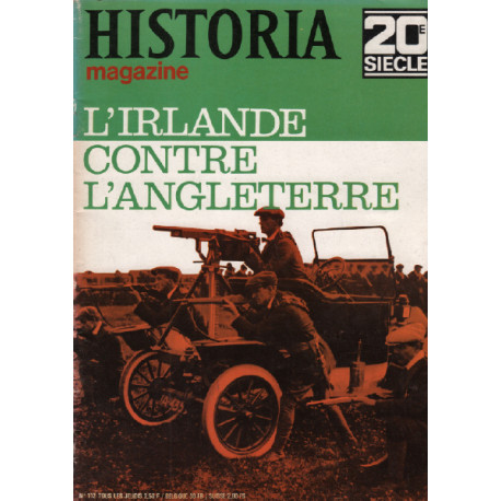 20ème siècle / historia magazine n° 112 l'irlande contre l'angleterre