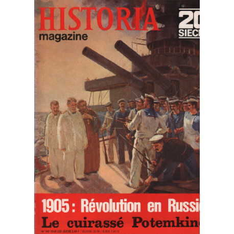 20ème siècle / historia magazine n° 100 1905 : révolution en russie