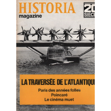 20ème siècle / historia magazine n° 133 la traversée de l'atlantique