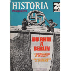 20ème siècle / historia magazine n° 174 du rhin à berlin