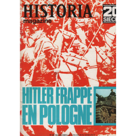 20ème siècle / historia magazine n° 155 hitler frappe en pologne