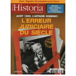 Historia presse n° 668 / l'erreur judiciaire du siècle