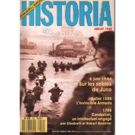 Historia magazine n° 499 / 6 juin 1944 sur les sables de juno