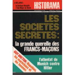 Revue historama n° 266 / les societes secretes : la grande...
