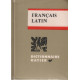 Dictionnaire francais-latin