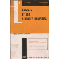L'anglais et les sciences humaines / textes anglais et americains