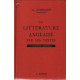 La litterature anglaise par les textes /27° edition