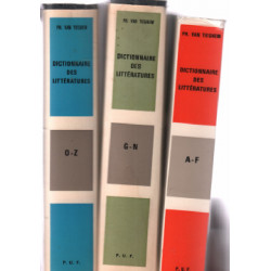 Dictionnaire des litteratures / complet en 3 tomes