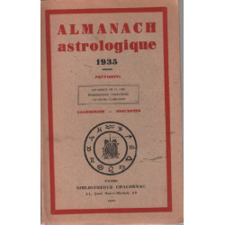 Almanach astrologique 1935