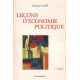 LECONS D'ECONOMIE POLITIQUE. 7ème édition 1995