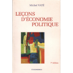 LECONS D'ECONOMIE POLITIQUE. 7ème édition 1995