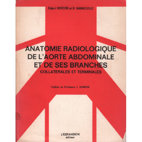 Anatomie radiologique de l'aorte abdominale et de ses branches