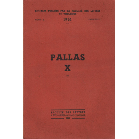 Pallas X