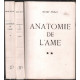 Anatomie de l'ame / 3 tomes ( complet )