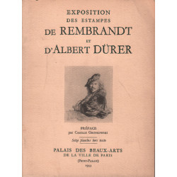 Exposition des estampes de rembrandt et d'albert dürer/ preface de...