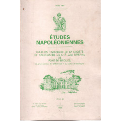Etudes napoleoniennes n° 21-22 / bulletin historique de la societe...