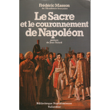Le sacre et le couronnement de napoléon
