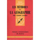Les methodes de la géographie