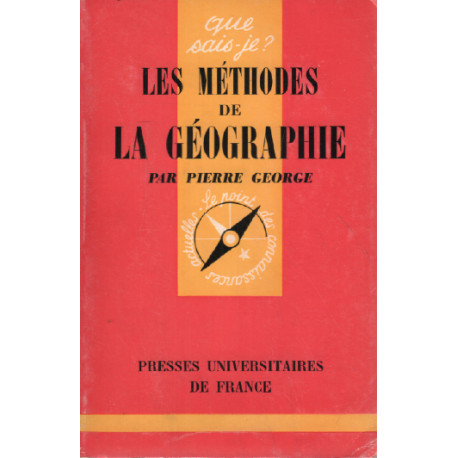Les methodes de la géographie