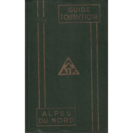 Guide touristique des alpes du nord 1956