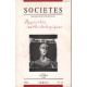 Societes / revue des sciences humaines et sociales n° 42 /...