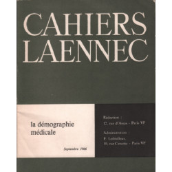 Cahiers laennec / septembre 1966 : la demographie medicale