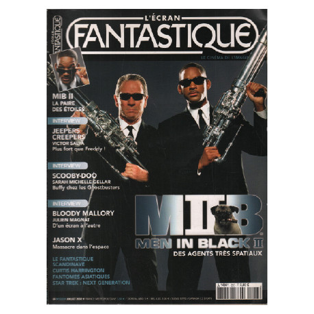 L'écran fantastique / Revue cinéma n° 223 men in black 2...