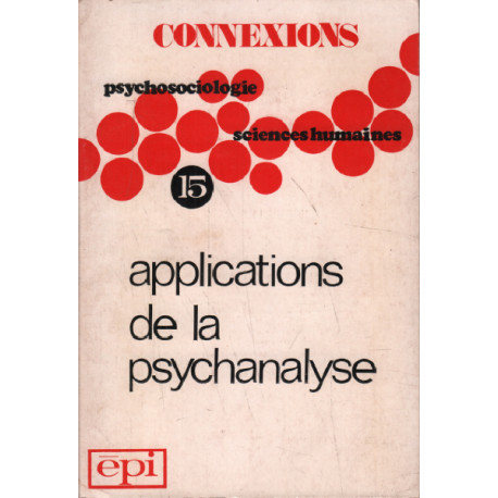 Applications de la psychanalyse