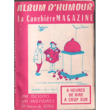 Album d'humour La canebière magazine n° 126