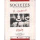 Sociétés n° 13 / revue des sciences humaines et sociales /...