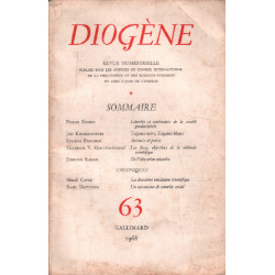 Diogène n° 63