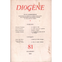 Diogène n° 81