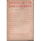 Journal of the african society / vol 31 n° 73 année 1932