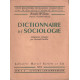 Dictionnaire de sociologie. adaptation française par armand...