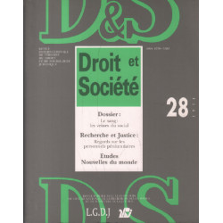 Revue droit et société n° 28 année 1994