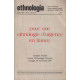 Ethnologia /1981 / n° 17-18-19-20 / pour une ethnologie d'urgence...