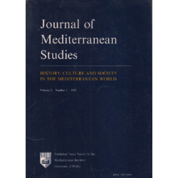 Journal of mediterranean studies Hhistory culture and society in...