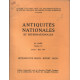 Antiquités nationales et internationales 1963 numéro 13 /...