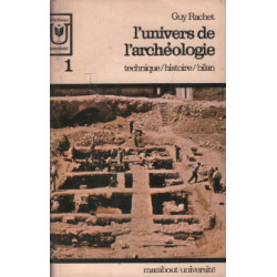 L'univers de l'archéologie / tome 1