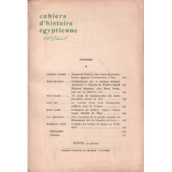 Cahiers d'histoire egyptienne / fevrier 1949 / sommaire : hickman :...