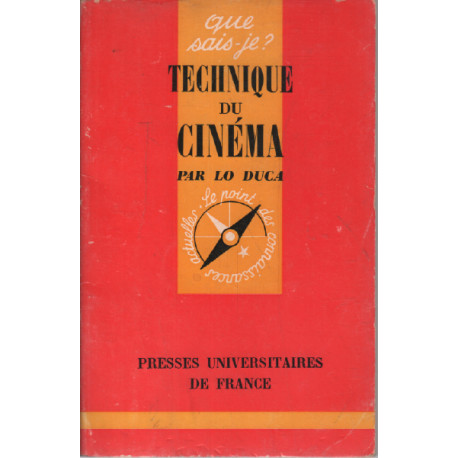Technique du cinéma / que sais je
