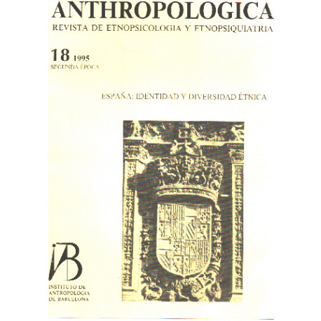 Anthropologica revista de etnopsicologia y atnopsiquiatria n° 18 /...