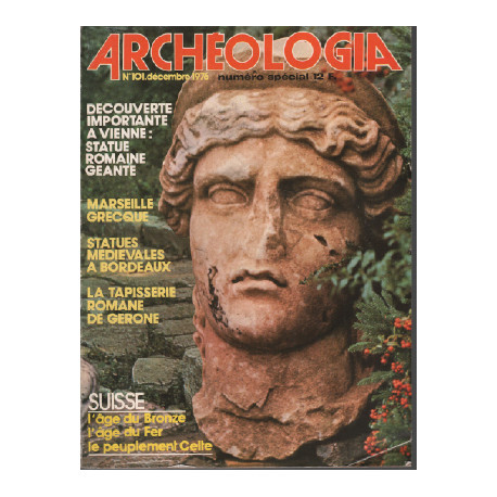 Archéologia n° 101 / vienne statue romaine géante