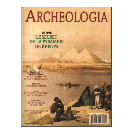 Archéologia n° 268 / le secret de la pyramide de