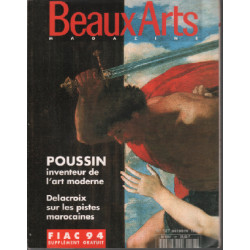 Beaux arts n° 127 / poussin delacroix fiac 1994