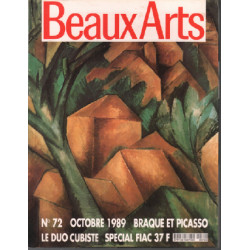 Beaux arts n° 72 / braque picasso spécial fiac 1989
