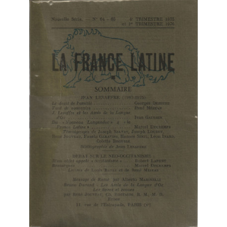 La france latine n° 64-64