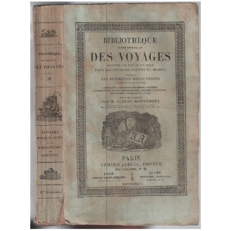 Bibliothèque universelle du voyage / tome XVII